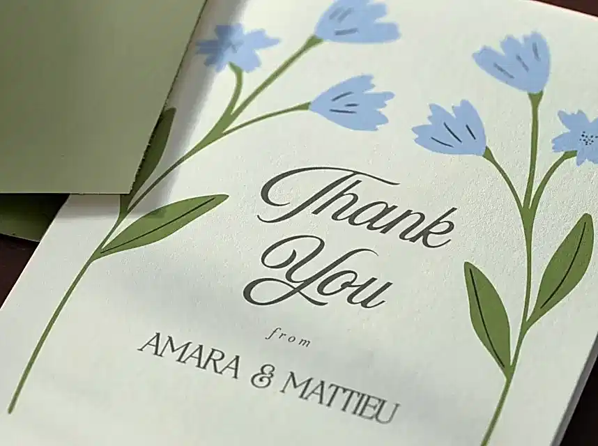 Thank You Card Wording and Etiquette